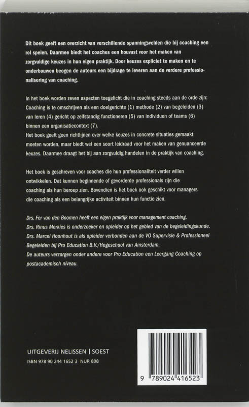 Professionele dilemma's van de coach