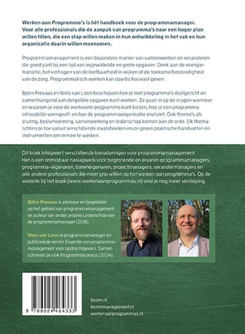 Werken aan Programma’s