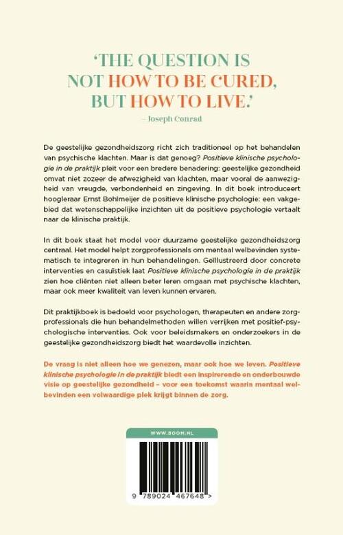 Positieve klinische psychologie in de praktijk
