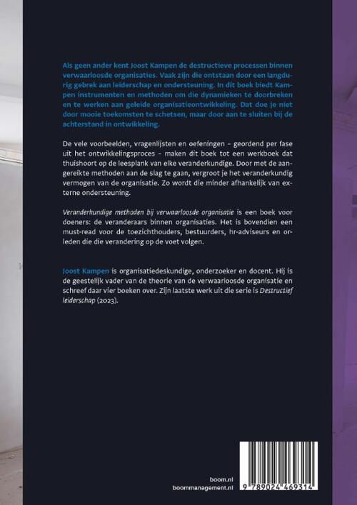 Veranderkundige methoden bij verwaarloosde organisaties