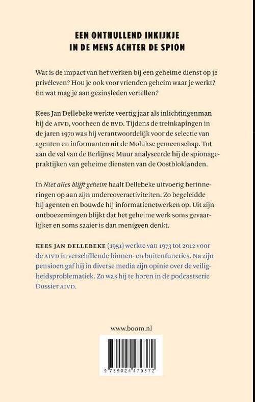 Niet alles blijft geheim