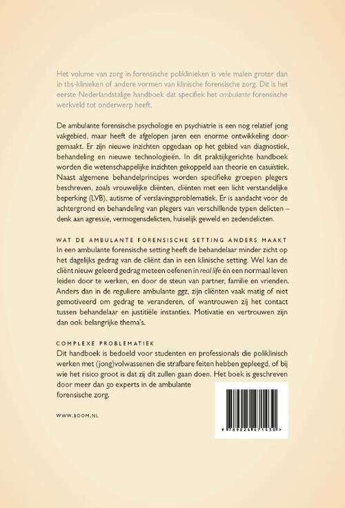 Handboek ambulante forensische psychologie en psychiatrie