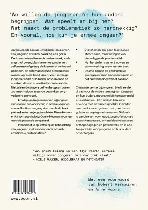 Crisisinterventie bij jongeren