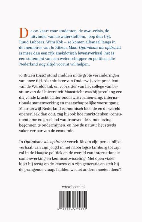 Optimisme als opdracht