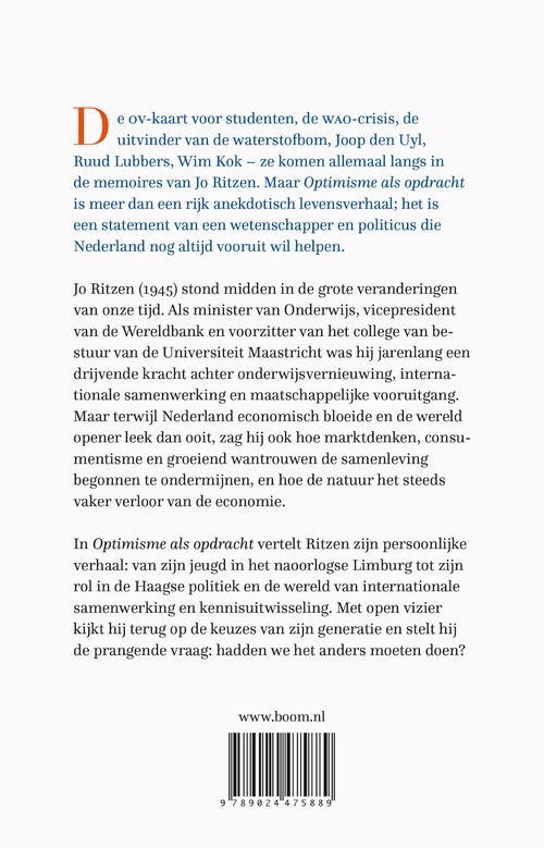 Optimisme als opdracht