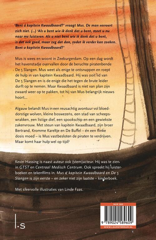 Mus en kapitein Kwaadbaard en De 5 slangen