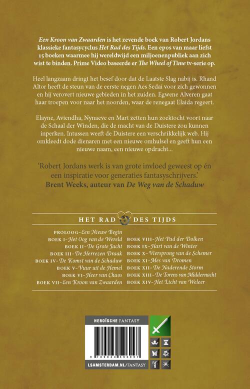 Het Rad des Tijds 7 - Kroon van zwaarden