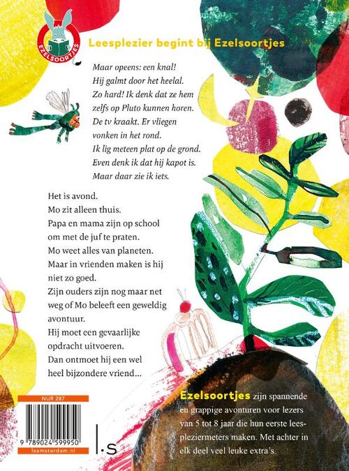 Een kleine groene puddingplaneet