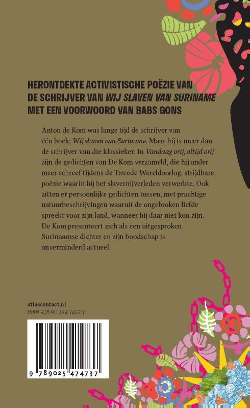 Vandaag vrij, altijd vrij