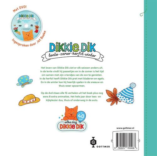 Dikkie Dik - Lente, zomer, herfst en winter (met dvd)