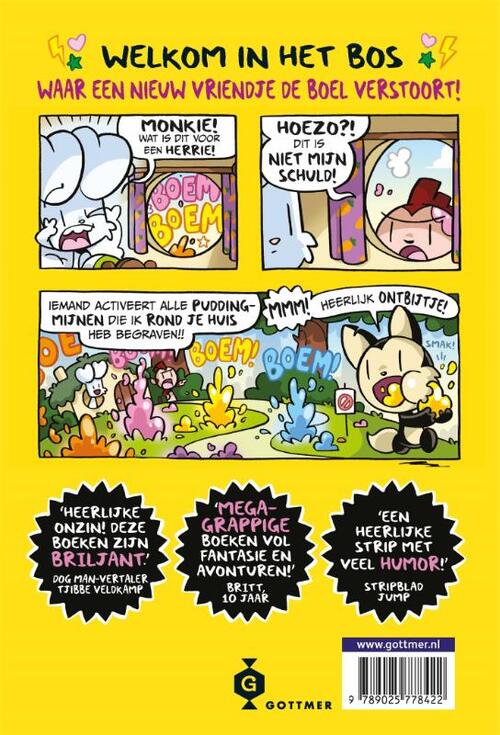 Bunnie vs Monkie en de supersonische maki!