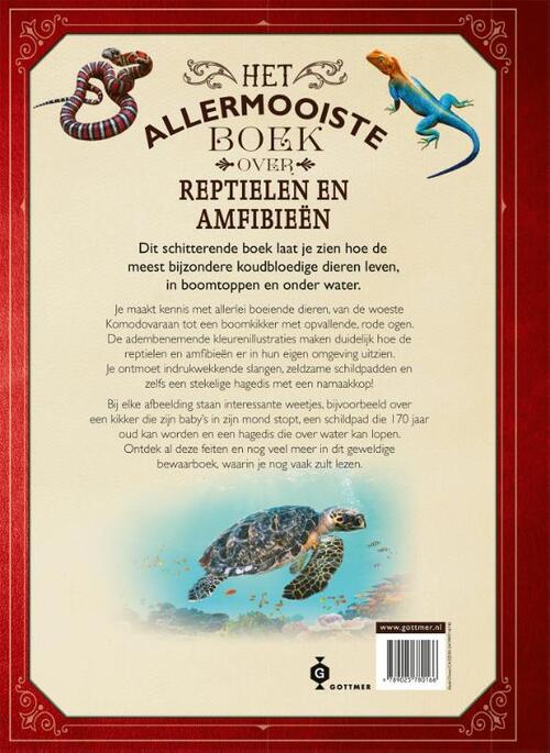 Het allermooiste boek over reptielen en amfibieën