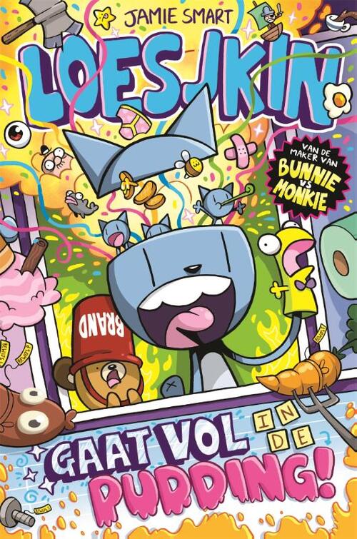 Loesjkin gaat vol in de pudding!