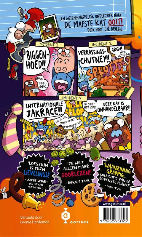 Loesjkin is de mafste kat ter wereld!