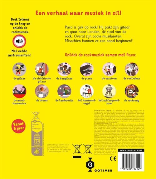 Paco is een rockster