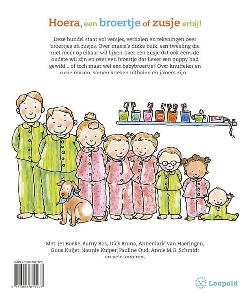 Het grote voorleesboek voor broertjes en zusjes