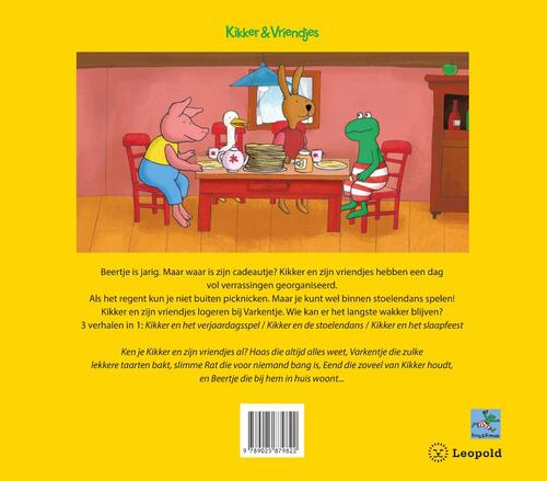 Driedubbel feest met Kikker