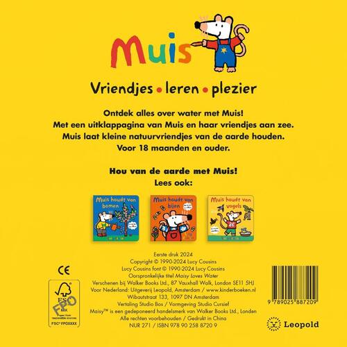 Muis houdt van water