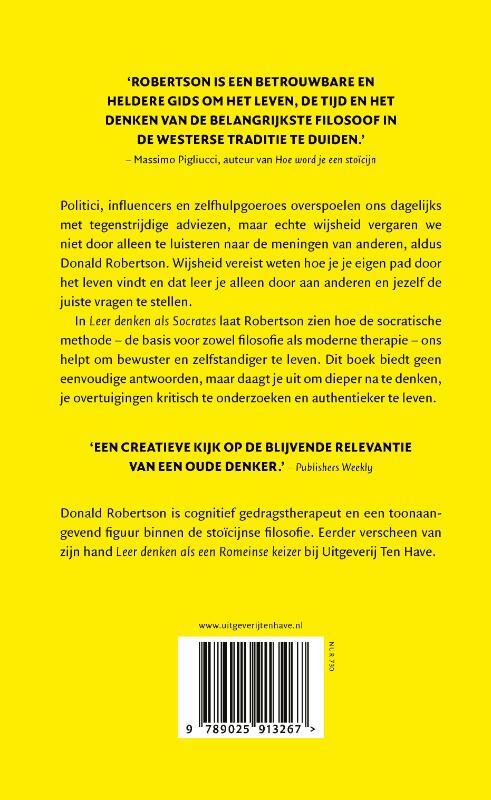 Leer denken als Socrates