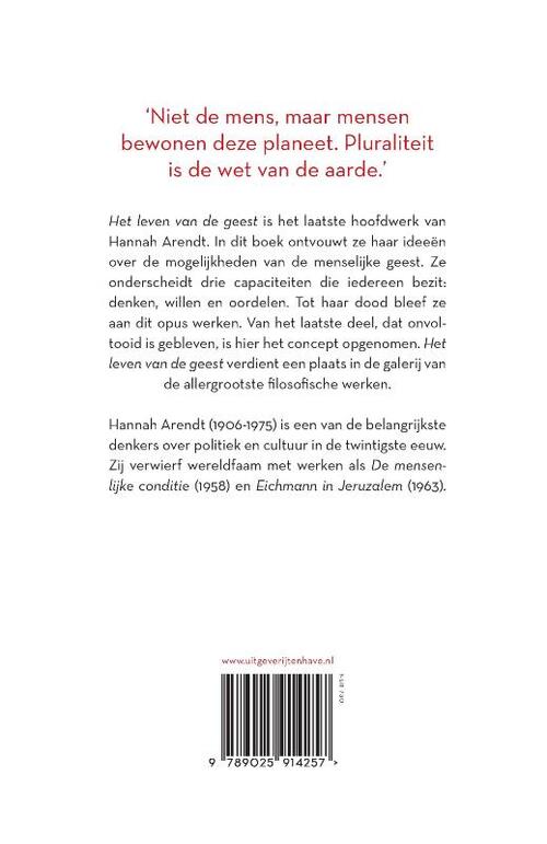 Het leven van de geest