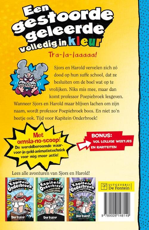 Kapitein Onderbroek 4 - Kapitein Onderbroek en het penibele plan van professor Poepiebroek