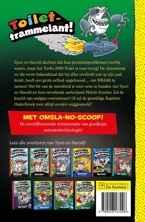 Kapitein Onderbroek en de turbulente terugkomst van het Turbo 2000 Toilet