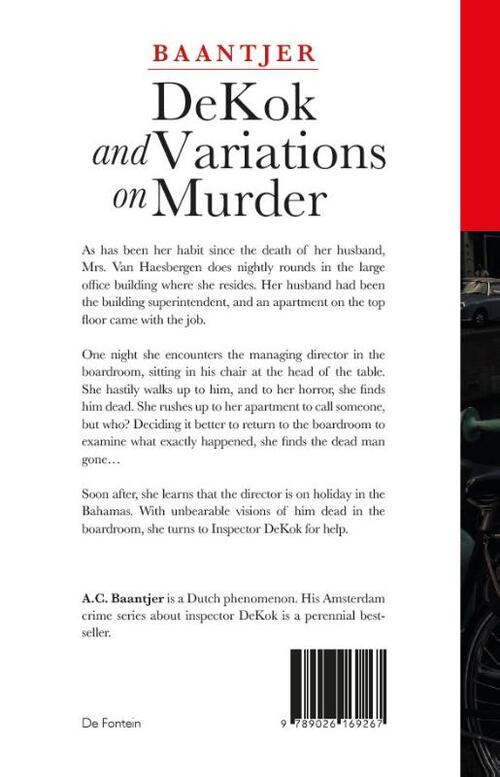 DeKok and Variations on Murder