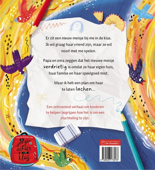 Het meisje voor in de klas