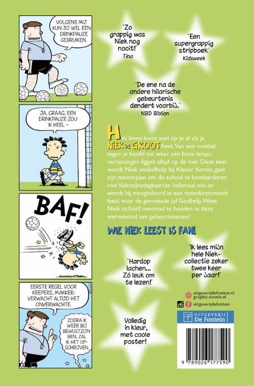 Niek de Groot gaat onderuit