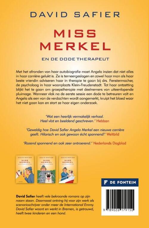 Miss Merkel en de dode therapeut