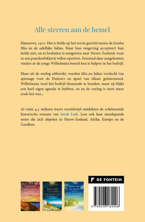 Alle sterren aan de hemel