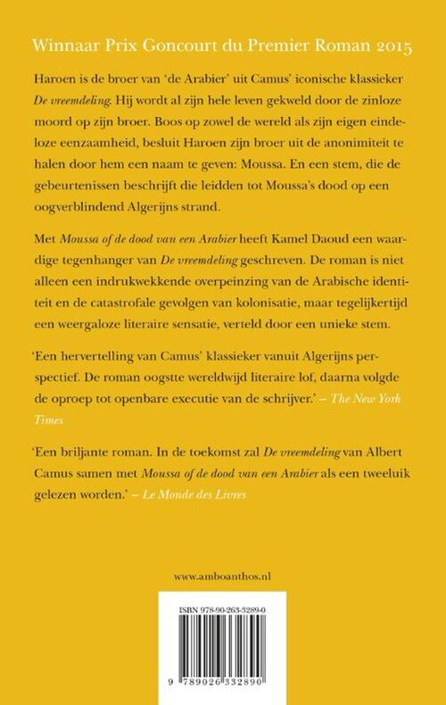 Moussa, of de dood van een Arabier
