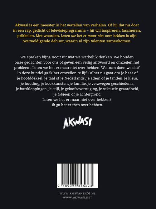 Laten we het er maar niet over hebben