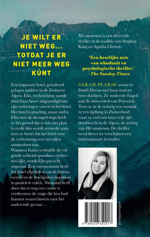 Elin Warner 1 - Het sanatorium