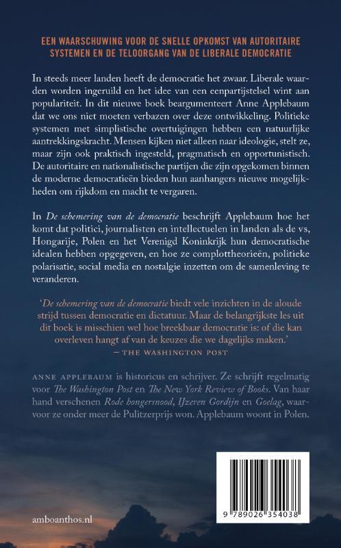 De schemering van de democratie