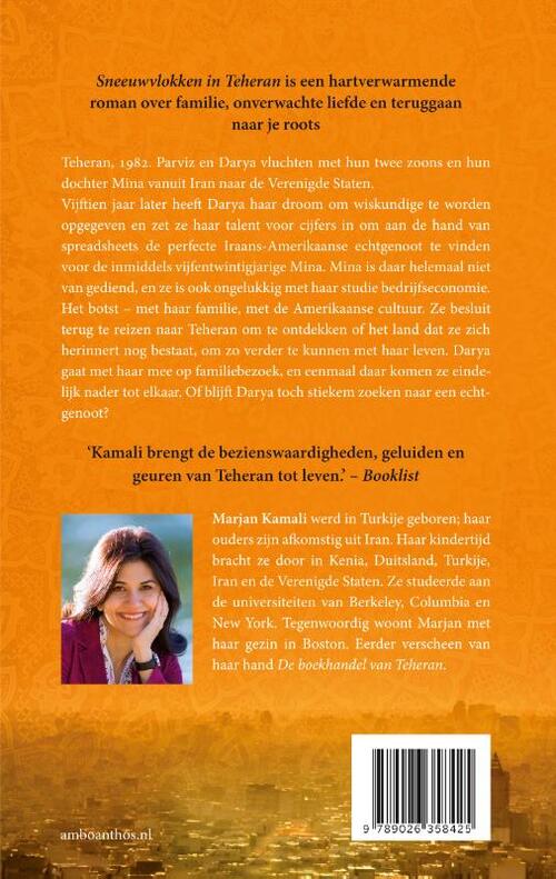 Sneeuwvlokken in Teheran