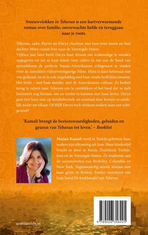 Sneeuwvlokken in Teheran