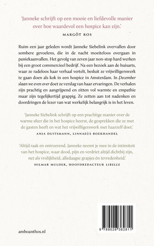 December slaan we even over