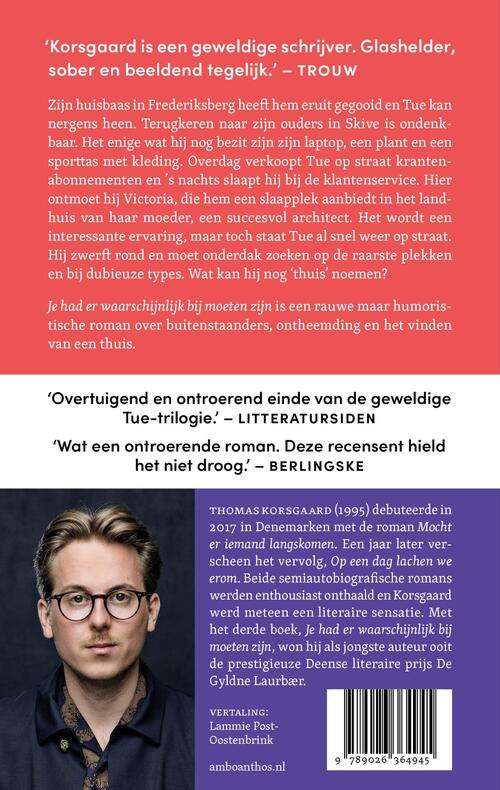 Je had er waarschijnlijk bij moeten zijn