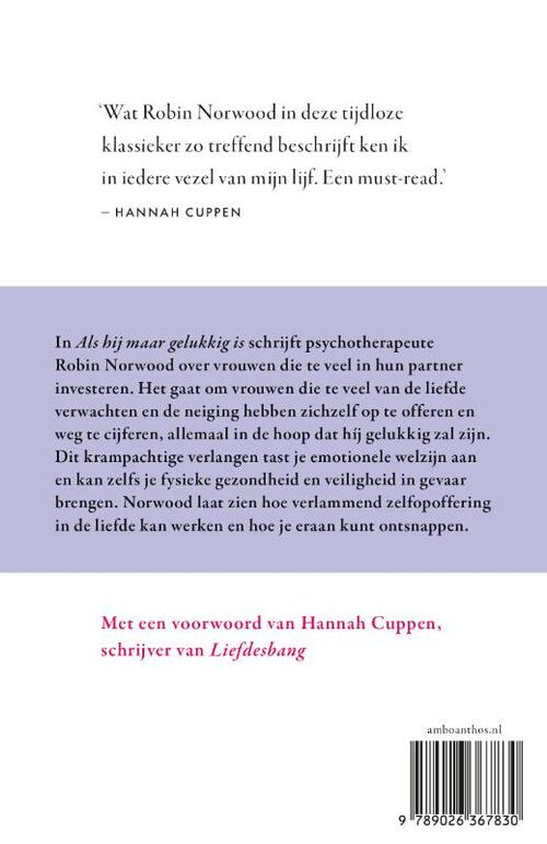 Als hij maar gelukkig is