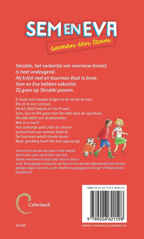 Sem en Eva samen een team