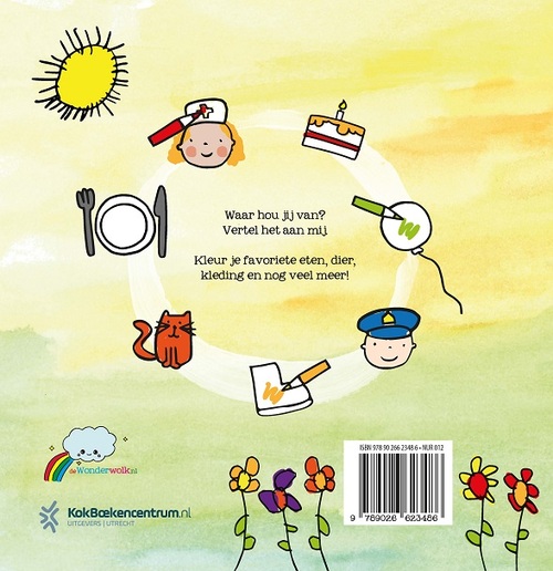 Mijn vriendenboekje om in te kleuren