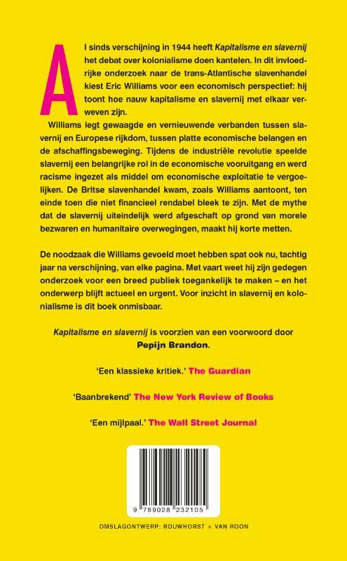 Kapitalisme en slavernij