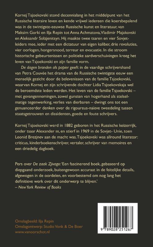 De dagen branden als papier