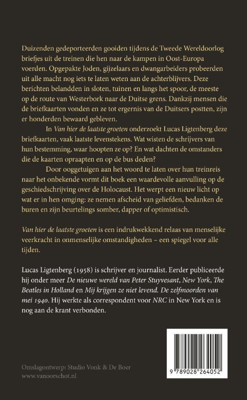 Van hier de laatste groeten