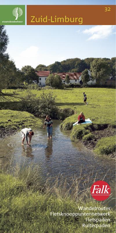 Falk Staatsbosbeheer wandelkaart 32.Zuid-Limburg