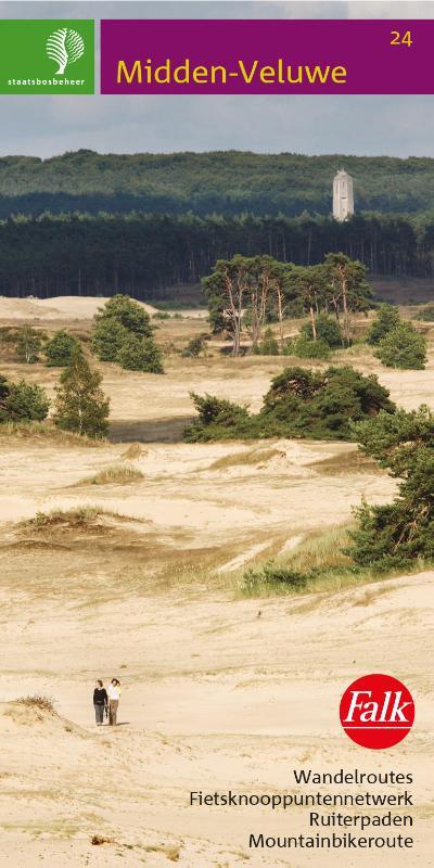 Falk Staatsbosbeheer Wandelkaart 24 Midden Veluwe