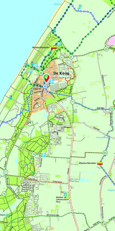 Falk Regiokaart Texel