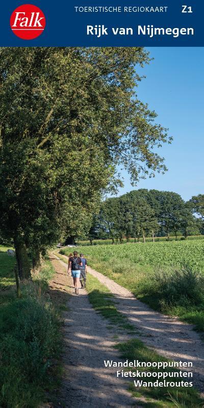 Falk Regiokaart Rijk van Nijmegen