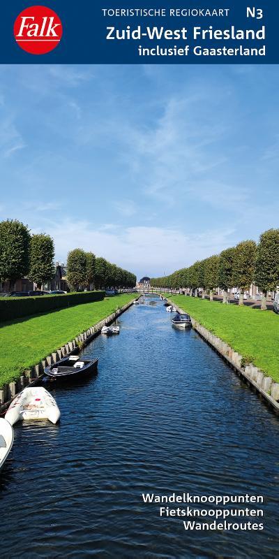 Falk Regiokaart Zuid-West Friesland incl. Gaasterland